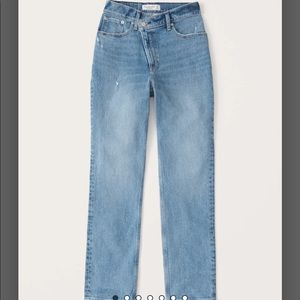Abercrombie 90s straight curve love jeans